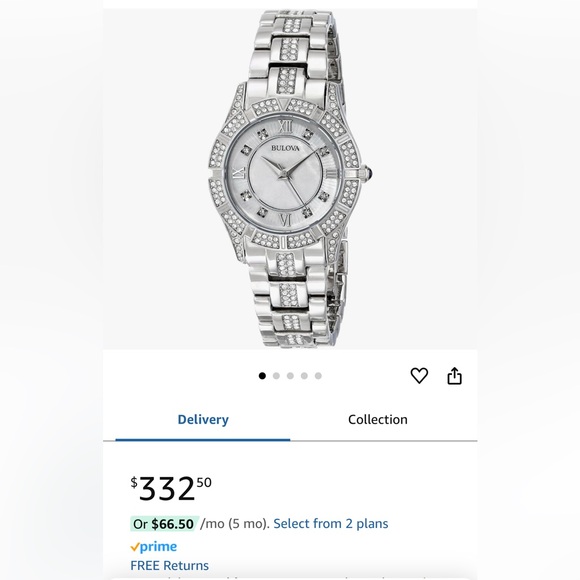 🌺🌸Ladies Bulova Stainless Steel Crystal Quartz Watch🌸🌺 - Picture 11 of 11